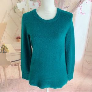 J Crew Cozy Soft Knit Yarn Sweater in Teal